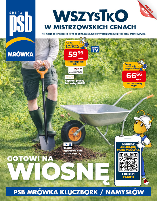 gazetka promocyjna psb mrowka