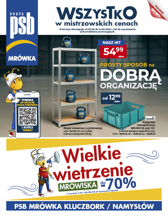 gazetka promocyjna psb mrowka